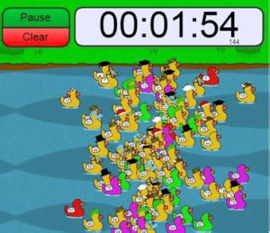online stopwatch duck race|virtual duck race generator.